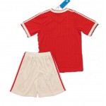 Camisolas de futebol Manchester United Retro Criança Equipamento Principal 1984 Manga Curta
